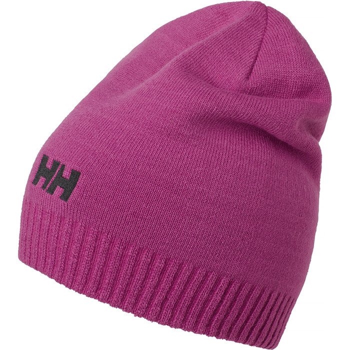 2021 Helly Hansen Brand Beanie Pink 57502