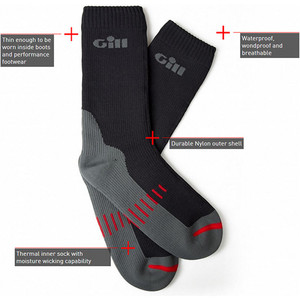 Chaussettes Impermables Gill 2019 Graphite 762