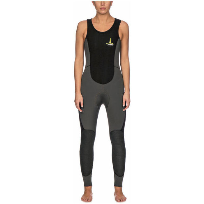 Musto Foiling Thermohot Impact Wetsuit Dames 80925 - Donkergrijs / Zwart