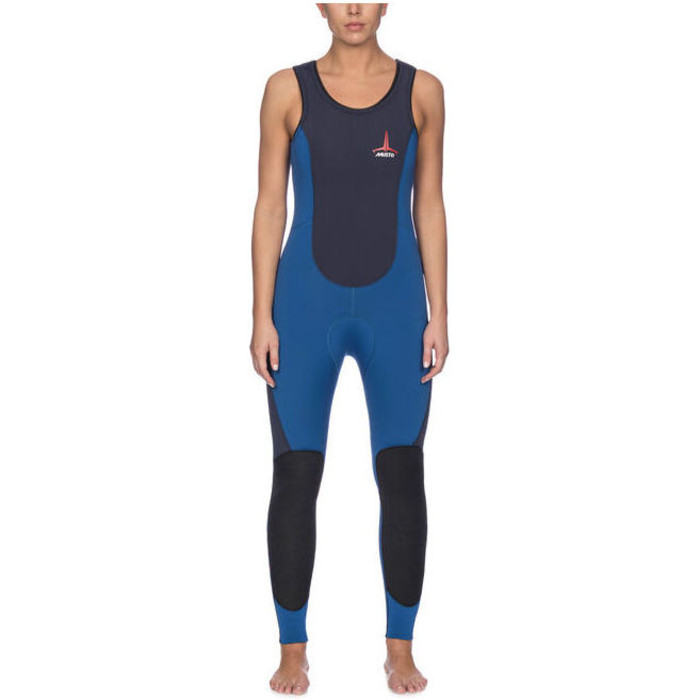 Musto Womens Foiling Thermohot Impact Wetsuit 80925 - Sky Dive / True Navy