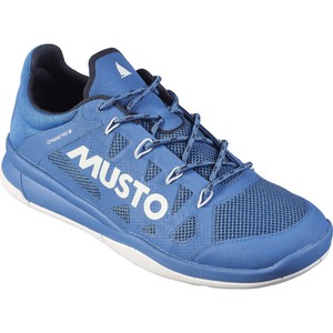 2023 Musto Hombres Dynamic Pro Ii Adaptar Zapatos De Vela 82027 - Vallarta Azul / Blanco