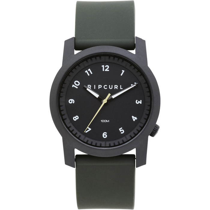 2019 Rip Curl Cambridge Reloj De Silicona Verde Militar A3088