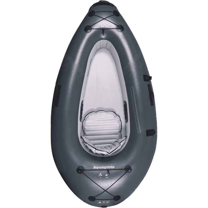 2024 Aquaglide Backwoods 75 Ultralight 1 Personne Pcheur Kayak Agul1 - Navy