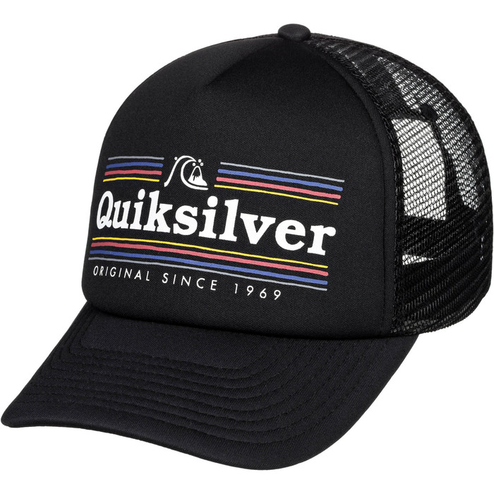 2019 Quiksilver Jetty Crocker Hat Negro Aqyha04443
