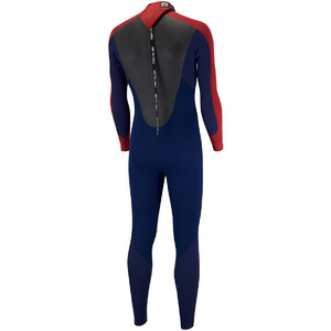 Animal Lava 4/3mm Gbs Back Zip Wetsuit Escuro Navy Aw8sn104