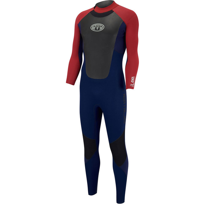 Animal Lava 4/3mm Gbs Back Zip Wetsuit Donker Navy Aw8sn104