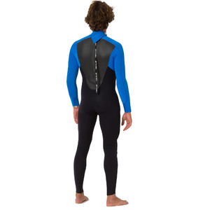 2019 Animal Dos Homens Lava 3/2mm Back Zip Gbs Aw9sq007 Preto Wetsuit