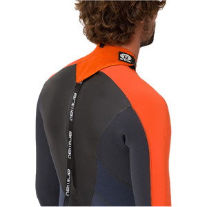2019 Animal Mens Lava 5/4/3mm Back Zip GBS Wetsuit Graphite AW9SQ003