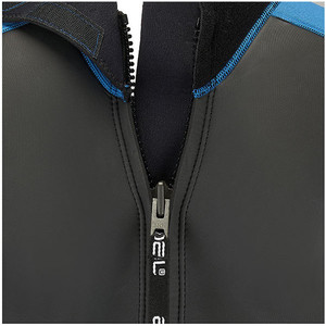 Animal Nova 3/2mm Flatlock Back Zip Wetsuit Marina Blue AW8SN102 & Free Beach Towel
