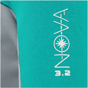 2019 Animal Nova 3/2mm Flatlock Shorty Anzug Schwarz Aw9sq303