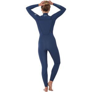 Phoenix Das Mulheres Animal 5/4 5/4/3mm Gbs Chest Zip Wetsuit Navy Escura Aw8wn303