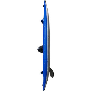 2024 Aquaglide Chelan 140 Hb Kayak Gonflable Haute Pression Bleu - Kayak Only Agche2