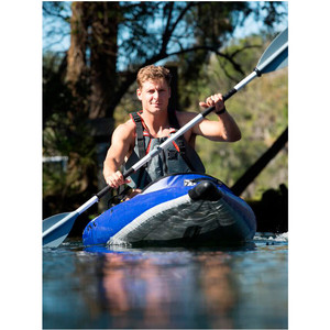 2020 Aquaglide Chelan 155 Hb Kayak Gonflable Haute Pression Bleu - Kayak Uniquement