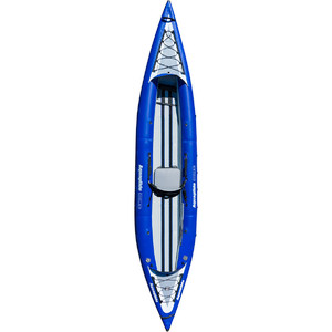 2024 Aquaglide Chelan HB Tandem XL 3 Uomo Kayak gonfiabile ad alta pressione Blu - Kayak Solo AGCHE3 2 