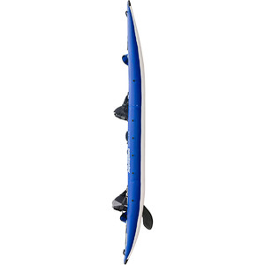 2024 Aquaglide Chelan HB Tandem XL 3-Mann-Hochdruck-Kajak blau - nur Kayak