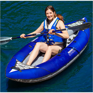 2024 Aquaglide Chinook 1 Man Kayak Blue - Solo Kayak
