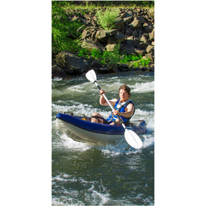 2024 Aquaglide Chinook 1 Man Kayak Bleu - Kayak Uniquement