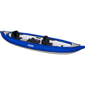2024 Kayak Gonflable Aquaglide Chinook Tandem Xl Bleu Et 2 Pagaies Avec Pompe