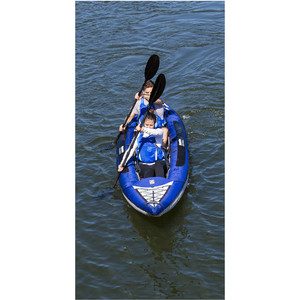 2024 Aquaglide Columbia Xp Tandem Xl Kayak Bleu - Kayak Seulement