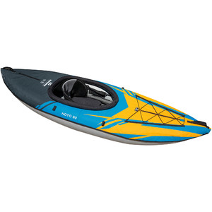 2022 Aquaglide Noyo 90 Kayak Gonflable 1 Personne - Bleu