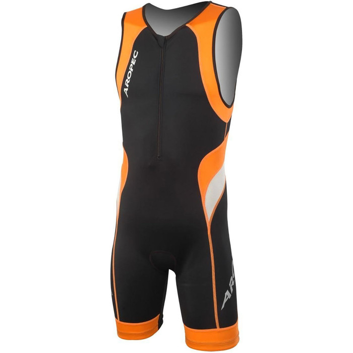 Costume De Triathlon Lycra Lion Noir Pour Hommes 2019 Aropec Orange Ss3t106m