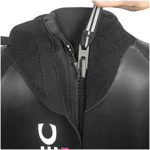 2019 Femmes Aropec Poisson Volant Ii 3/2mm Trialthon Back Zip Wetsuit Back Zip Noir Ds3t5092w
