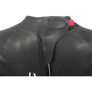 2019 Femmes Aropec 3/2mm Trialen Back Zip Combinaison Wetsuit Noir Ds3t503w
