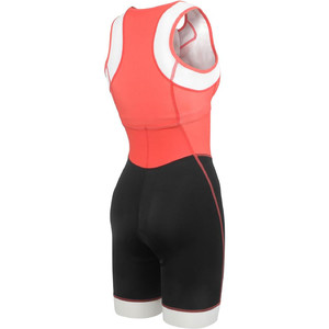 Aropec Tri-Slick Lycra Triathlon-pak Voor Dames Zwart Coral S3TS115W
