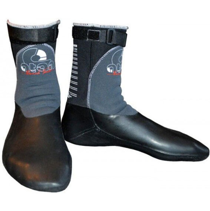 2024 Atan Hot Mistral 6mm GBS Wetsuit Boots Black