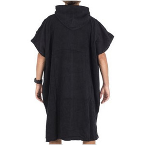 2020 Rip Curl Hooded Changing Robe / Poncho Black CTWAI4