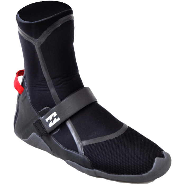 Billabong Furnace Carbon X 7mm Runde Toe Wetsuit Boot BLACK F4BT30