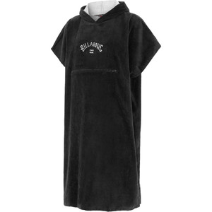 2021 Billabong Mens Hooded Towel / Change Robe ABYAA00117 - Black