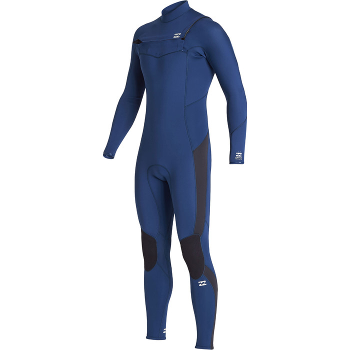 2020 Billabong Junior Boys Furnace Absolute 3/2mm Chest Zip GBS Wetsuit S43B63 - Blue