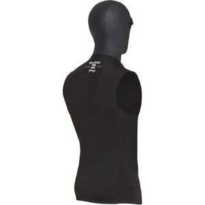 2020 Billabong Mens Furnace Thermal Hooded Vest Black Q4PY06