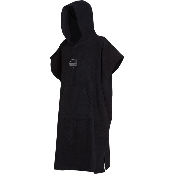 2019 Billabong Mens Hooded Changing Robe / Poncho Black N4BR01