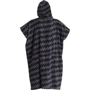 2020 Billabong Mens Hooded Poncho Change Towel S4BR53 - Grey Diamonds