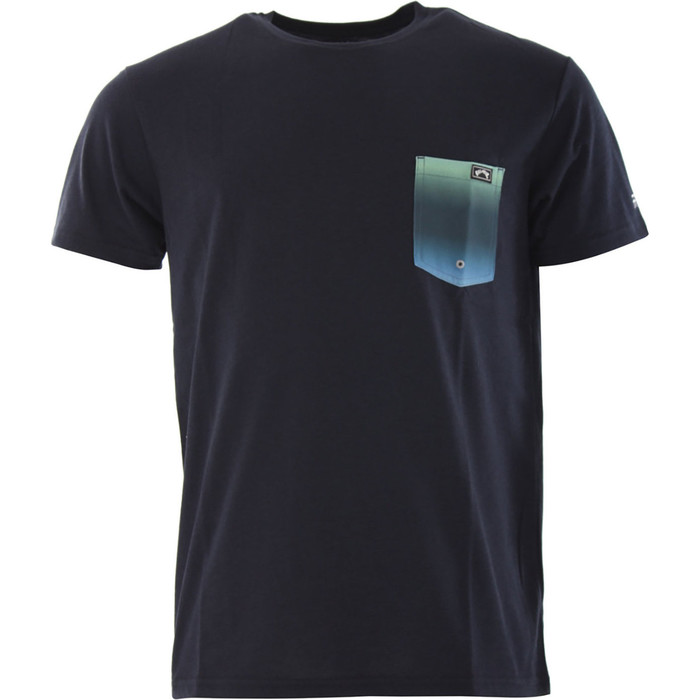2020 Billabong Team Pocket UV-surft-shirt Voor Heren S4EQ02 - Navy