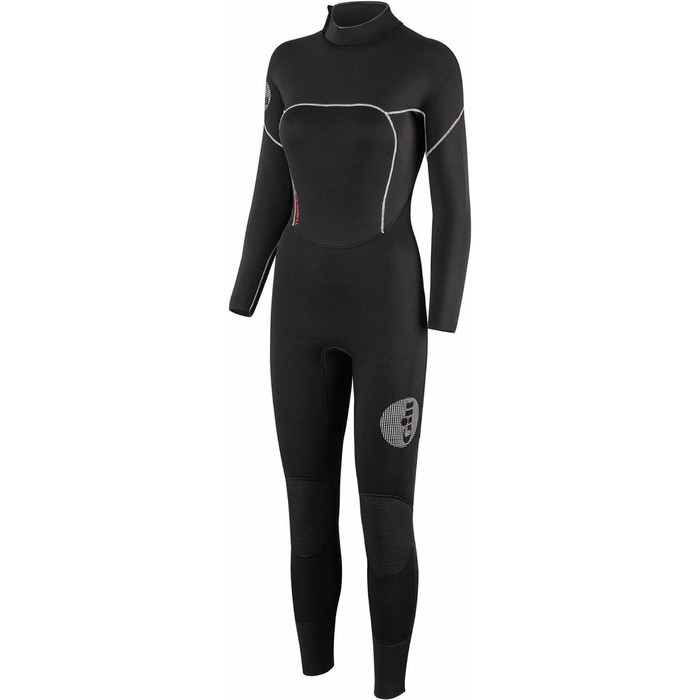 2021 Gill Thermoskin Das Mulheres 5/3mm Gbs Bote Wetsuit Em Preto 4609w