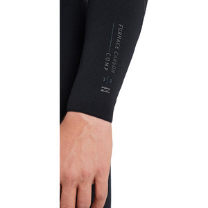 2019 Billabong Furnace Masculina Carbono Comp 3/2mm Zipperless Wetsuit Preto L43m03