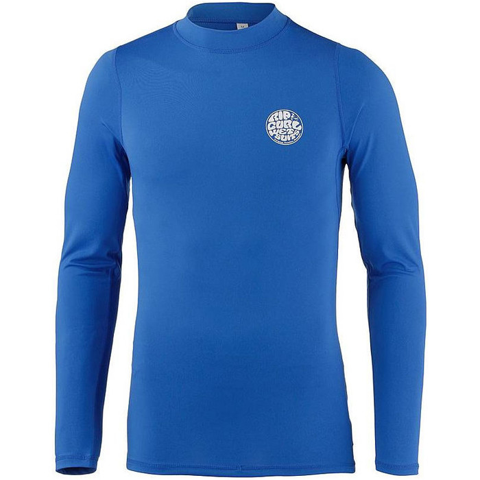 2019 Corpo Des Hommes Rip Curl Manches Longues Tee Shirt UV ruption Gilet Bleu Wle8qm