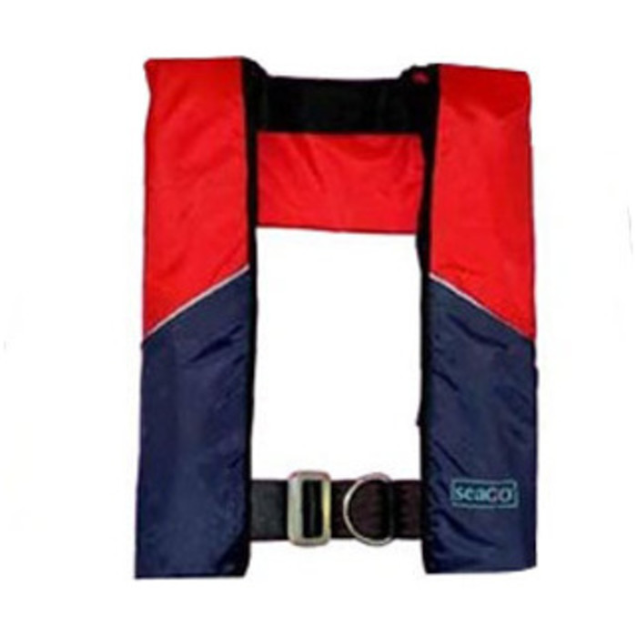 doorgaan met enthousiasme Behandeling Seago Yachting 180N Classic Life Jacket in RED/NAVY Auto Harness -  Accessoires - | Watersports Outlet