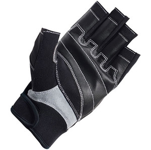 2024 Crewsaver Junior Short Finger Gloves Black 6950