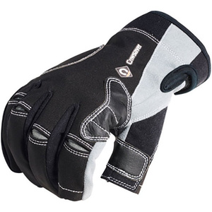 2024 Crewsaver Long Three Finger Gloves Black 6951