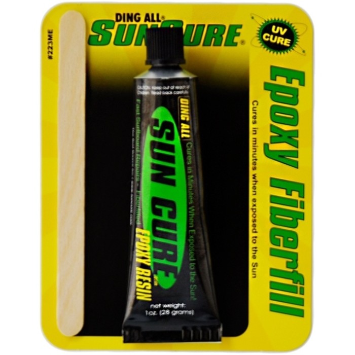 Ding All Repair Kit Sun Cure Epoxy Fiberfill 1oz