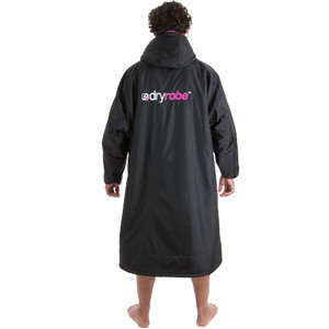 2023 Dryrobe Advance Change  Manches Longues Robe DR100L - Black / Pink