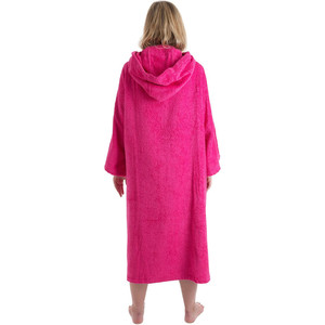 2020 Dryrobe Short Sleeve Towel Changing Robe / Poncho SS TD P - Pink