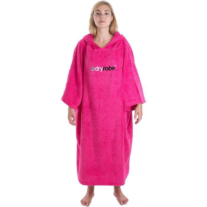 2020 Dryrobe Handtuchwechsel Robe / Poncho Ss Td P - Pink