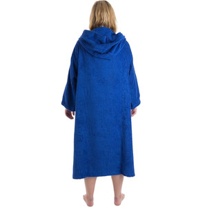 2020 Dryrobe Short Sleeve Towel Changing Robe / Poncho SS TD RB - Royal Blue