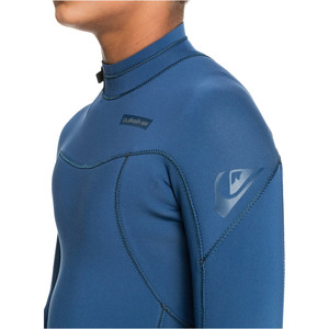 2021 Quiksilver Boys Everyday Sessions 3/2mm Back Zip GBS Neoprenanzug Gbs - Insignia Blue