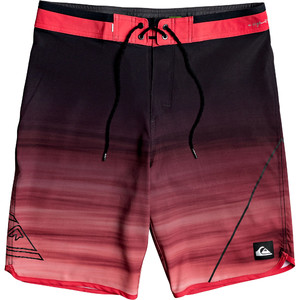 2019 Quiksilver Highline New Wave 20 "boardshorts Hibiscus Eqybs04088